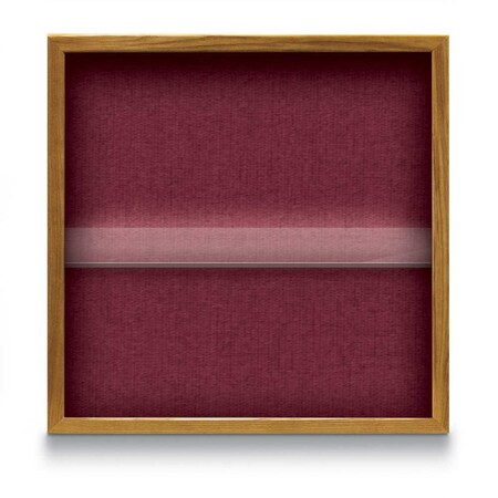 United Visual Products Outdoor Enclosed Combo Board, 48"x36", Satin Frame/Black & Black UVCB4836OD-BLACK-BLACK